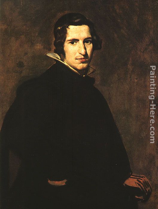 Portrait of a Young Man painting - Diego Rodriguez de Silva Velazquez Portrait of a Young Man art painting